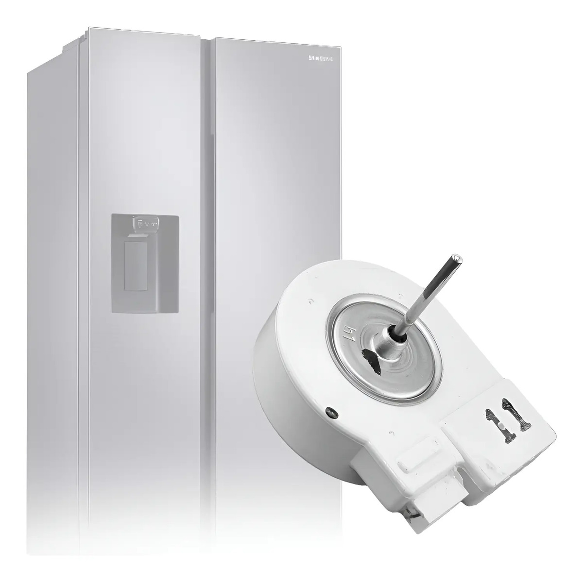 Motor Ventilador Evaporador Para Geladeira Samsung