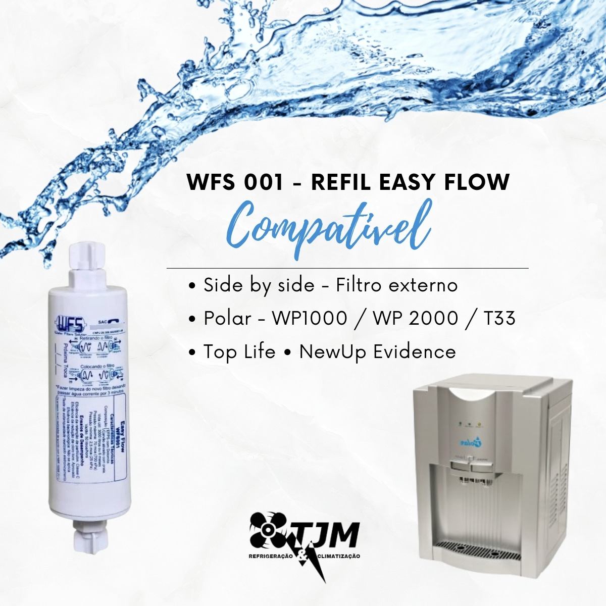 Filtro Easyflow Wfs001 Refil Para Purificador Polar - Imagem 3