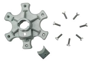 SUPORTE CESTO LAV BRAST CONS BWL-BWQ-BWG-CWH-CWL- C/ CUNHA C/ PARAFUSO LONGO W10331021/W10754676 - 6 PONTAS
