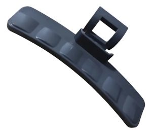 Puxador Compatível Porta Lava E Seca Samsung Wd0854 Cinza