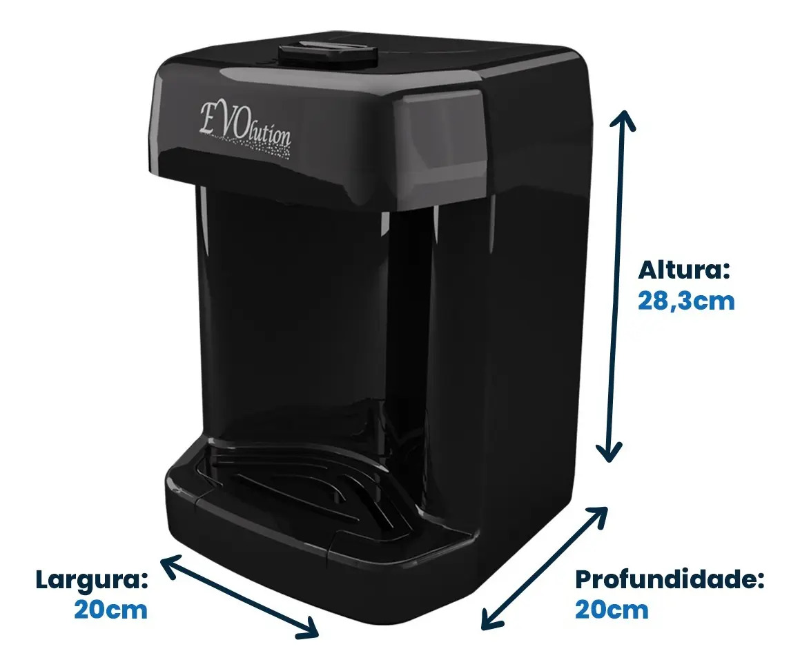 Filtro Bebedouro Purificador Agua Limpa E Natural Evolution Cor Preto - Imagem 3