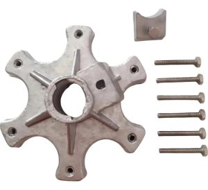 SUPORTE CESTO LAV BRAST CONS BWL-BWQ-BWG-CWH-CWL- C/ CUNHA C/ PARAFUSO LONGO W10331021/W10754676 - 6 PONTAS