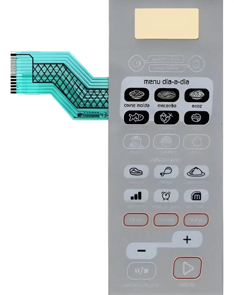 Membrana Para Forno Micro Ondas Brastemp Bma30af Bma-30af - Imagem 2