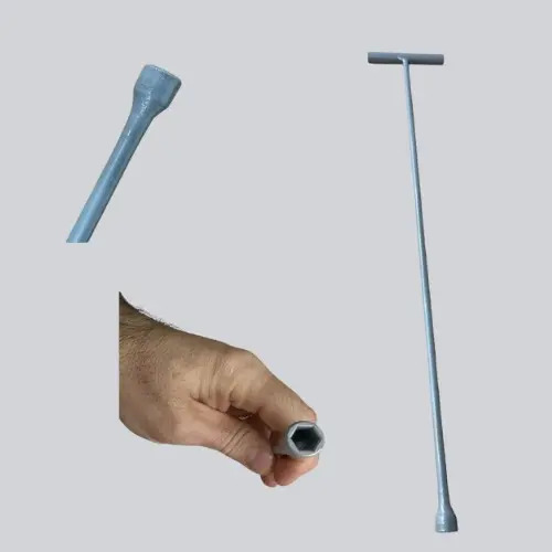 Chave Canhão T 10mm Longa 40cm Parafuso Agitador Reforçada