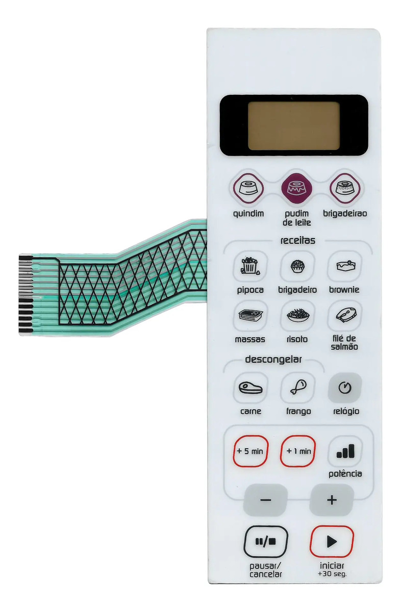 Membrana P/ Microondas Brastemp Bmp 20 Branca