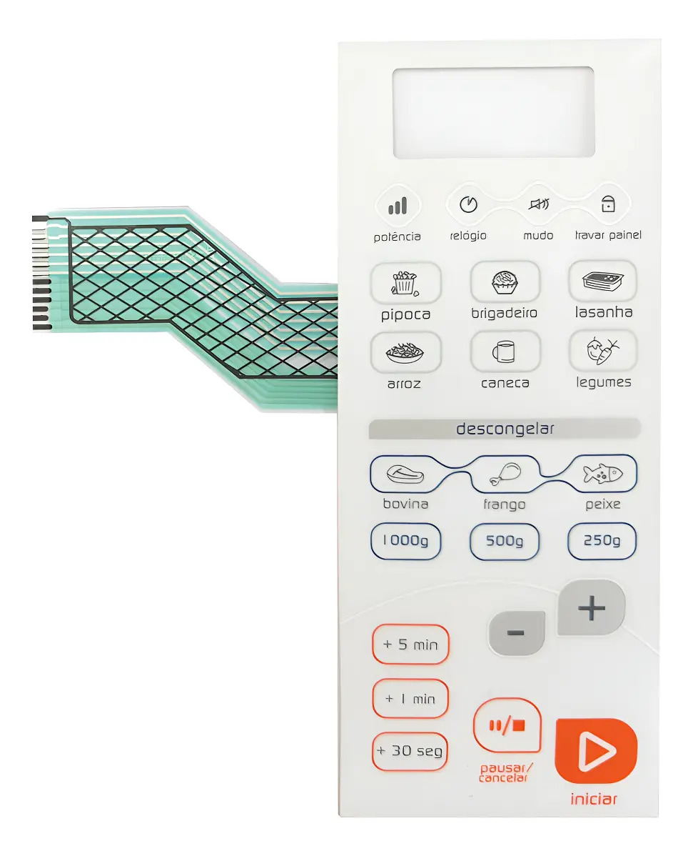 Membrana Compativel Microondas Brastemp Bms26ab - Bms 26 Ab