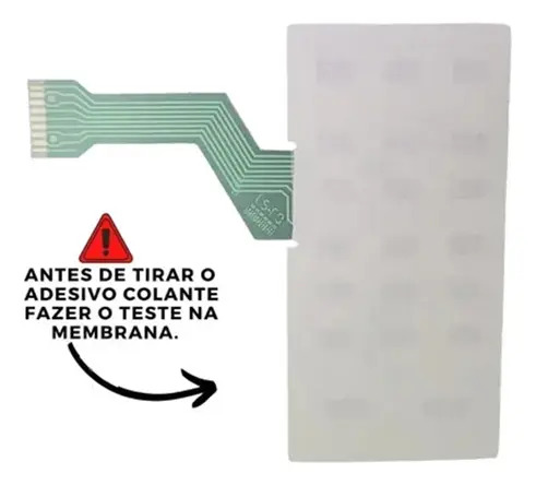 Membrana Para Forno Micro Ondas Brastemp Bma30af Bma-30af - Imagem 5